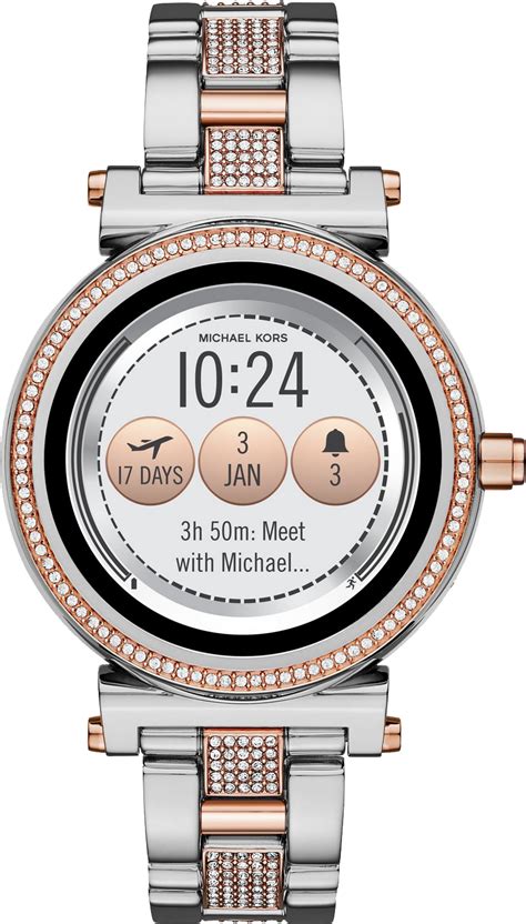 michael kors sofie watch battery life|Fitness and battery life .